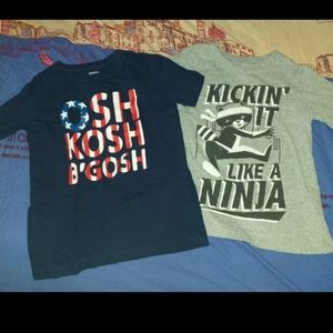 Oshkosh/ Carter's boy's tees